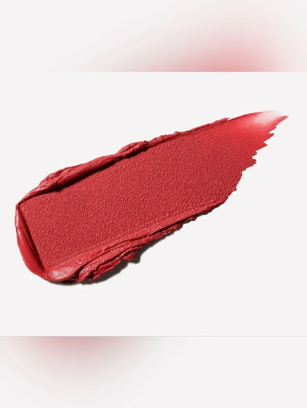 MAC Powder Kiss Hazy Matte Lipstick Brickthrough Warm Dusty Rose New In Box